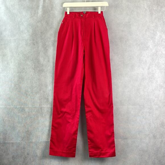 VINTAGE 1980’s Dead Stock Condor High Waist Pleated Pants Waist 24” Size 3/4 - Picture 1 of 7
